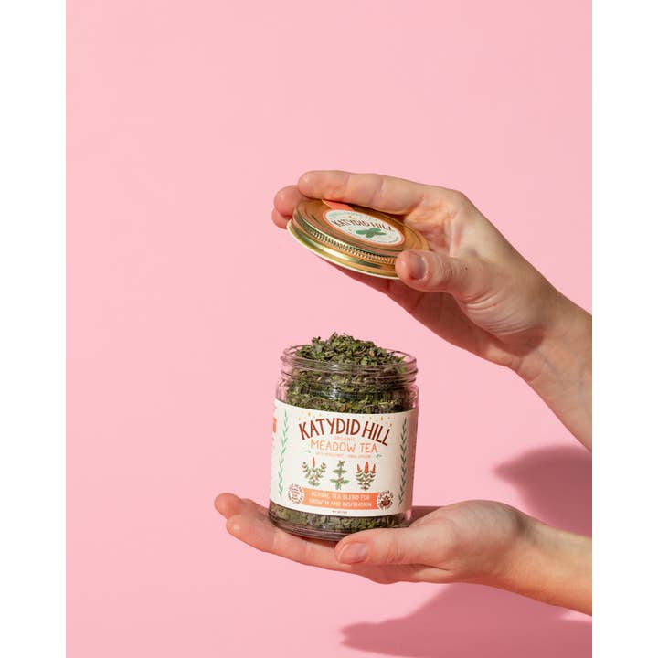 Katydid Hill Farm - Wholesale Loose Tea - Meadow Tea - organic herbal tea blend for growth and inspiration2