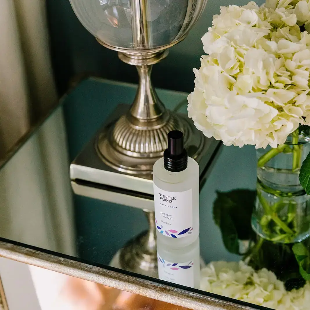 Thistle Farms - Wholesale Linen Spray - Lavender Linen Mist 3 oz | Non-Aerosol Spray3