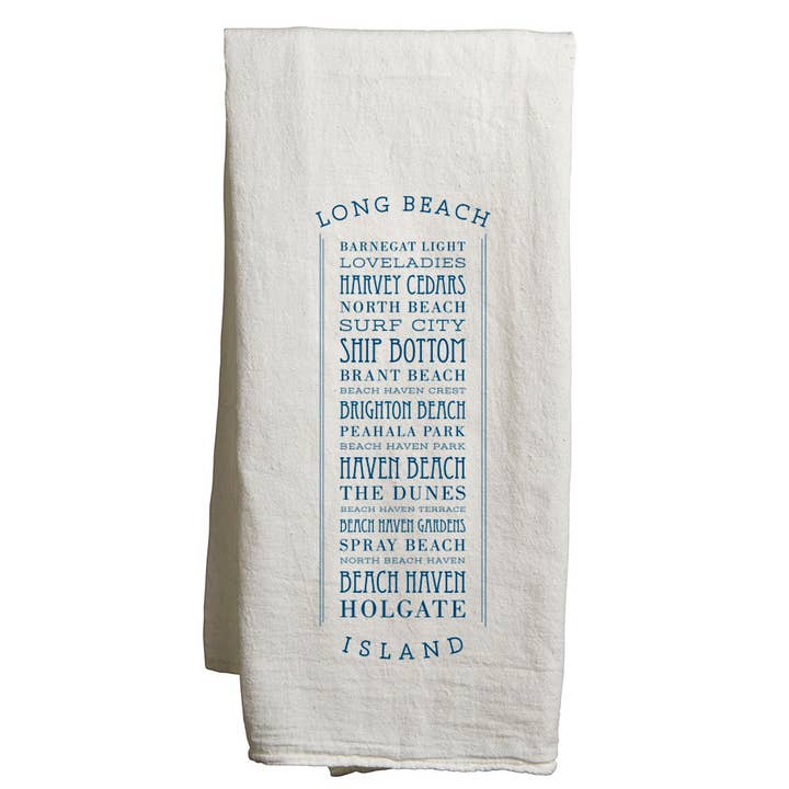 Mercantile 12 - Wholesale Tea Towel - Custom APPELLATIONS 22" x 38" Flour Sack Tea Towel2