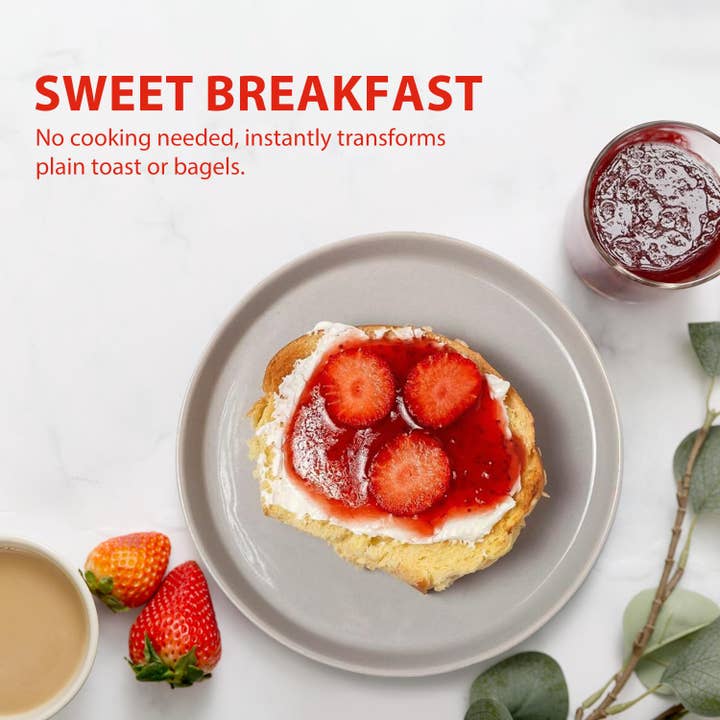 soeos - Wholesale Flavored Syrup - Soeos Strawberry Flavored Syrup, 68 fl oz (2 Liters)2