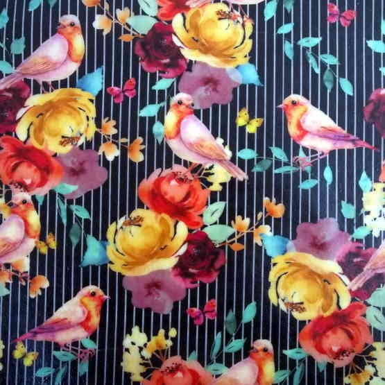 Mittel - Greencling Wrap - Vie-wild-vögel-blumen. Mit pac für den Großhandel von L' Abeille qui emballe