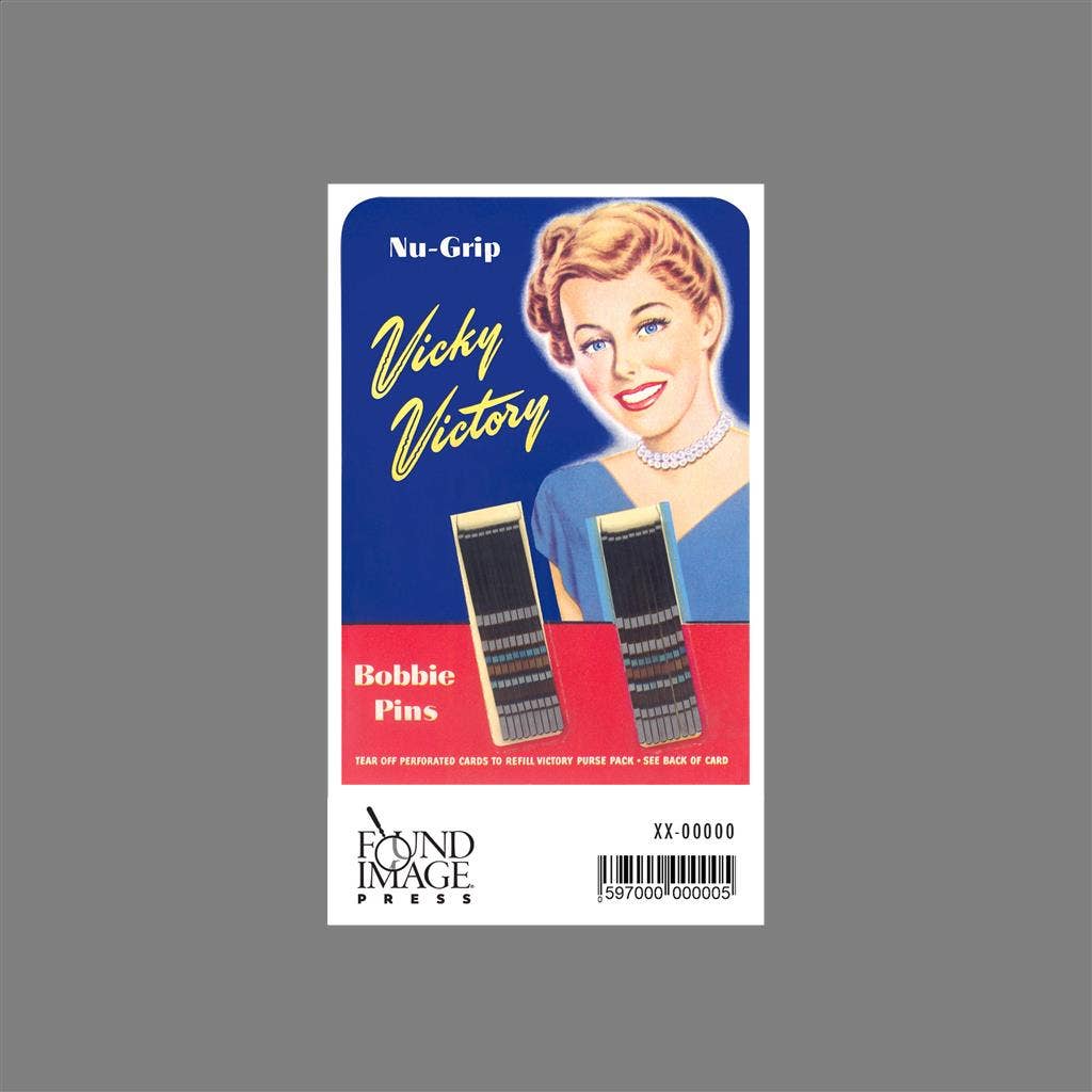 Found Image Press - Wholesale Sticker - Sticker AM-134 Bobbie Pins1