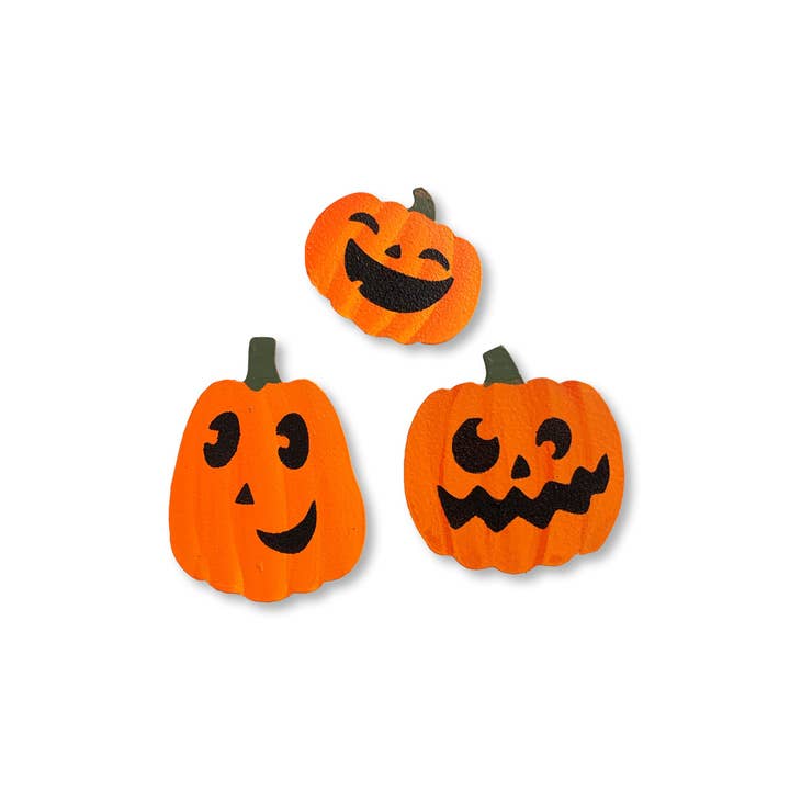 Jack-O'-Lantern Magnets S/3 for wholesale by Roeda Studio