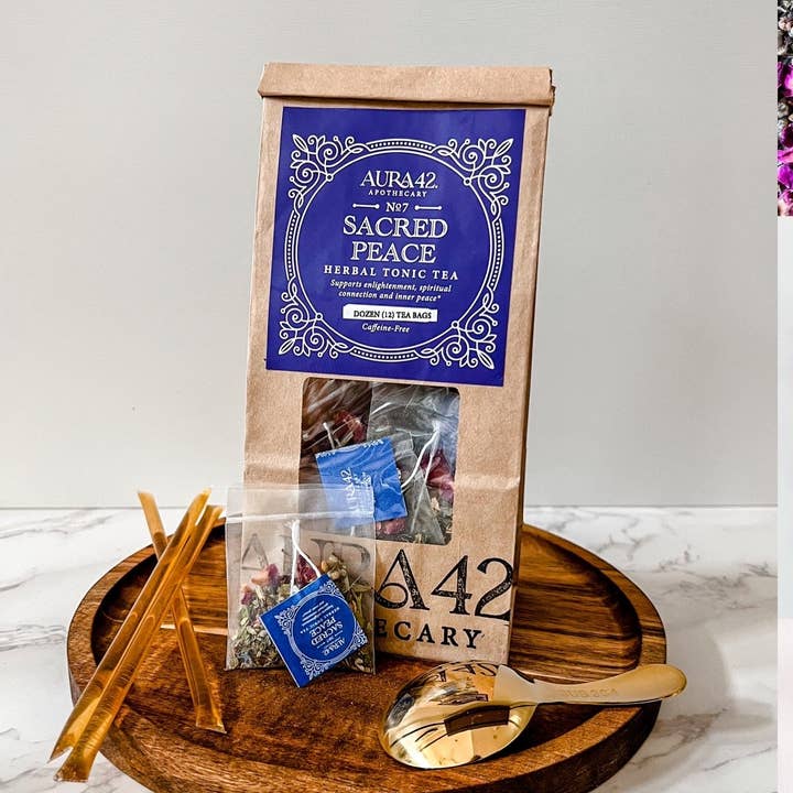 No. 7 - Herbal Tonic Tea | Sacred Peace - Dozen for wholesale by Aura42® Apothecary