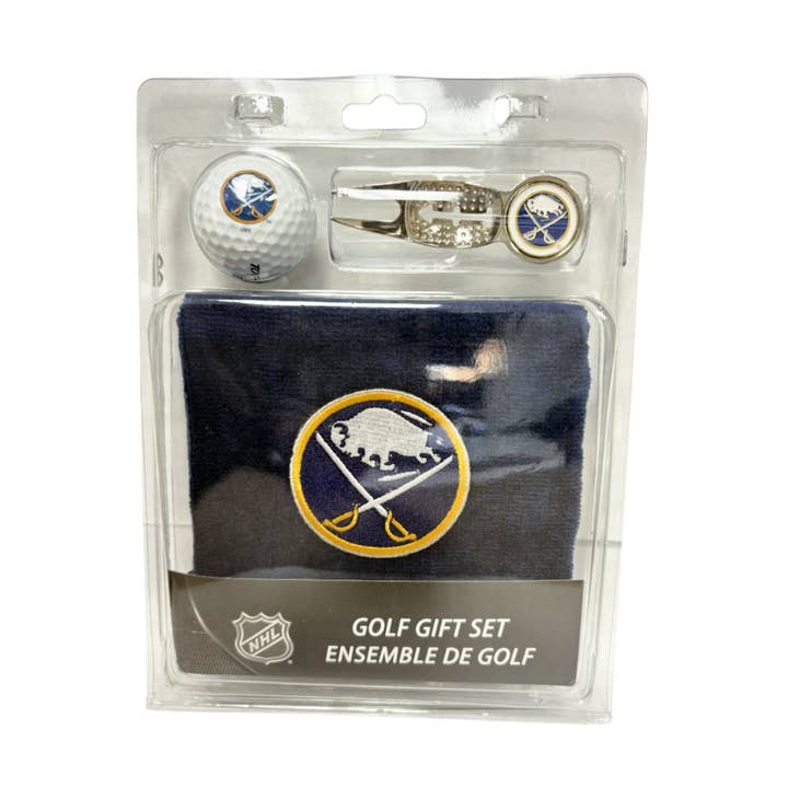 CaddyPro Golf Products Ltd. - Wholesale Sporting Accessories - Buffalo Sabres 4 Piece Golf Gift Set0