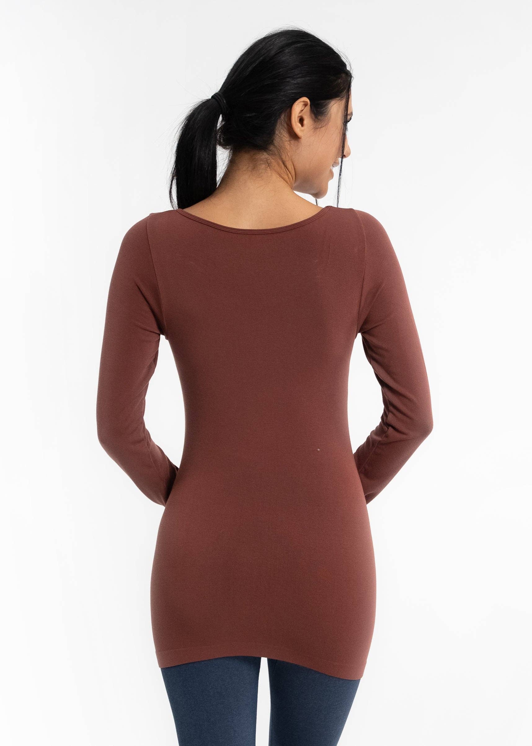 ELIETIAN - Vendita all'ingrosso Maglietta - Donna - Manica Lunga Reversibile63