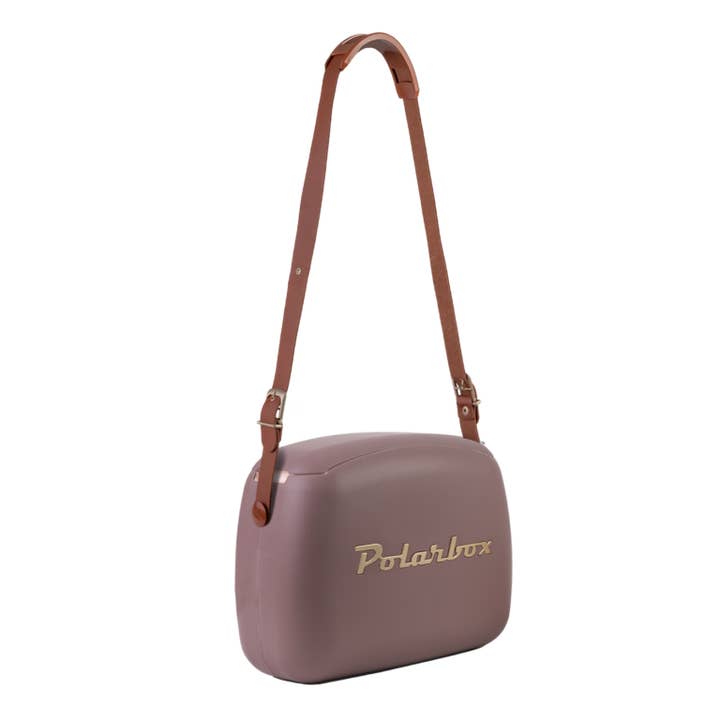 Polarbox Cooler Bag Urban Mulberry Gold for wholesale on Faire
