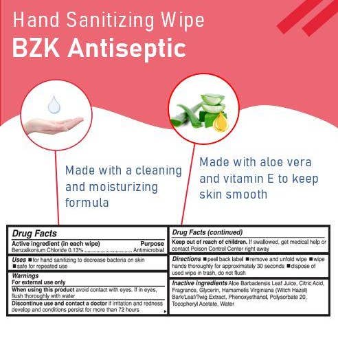 LA Fresh - Wholesale Face & Body Wipes - Wipeessentials Anti-bacterial Wipes- 30 ct Soft pack2