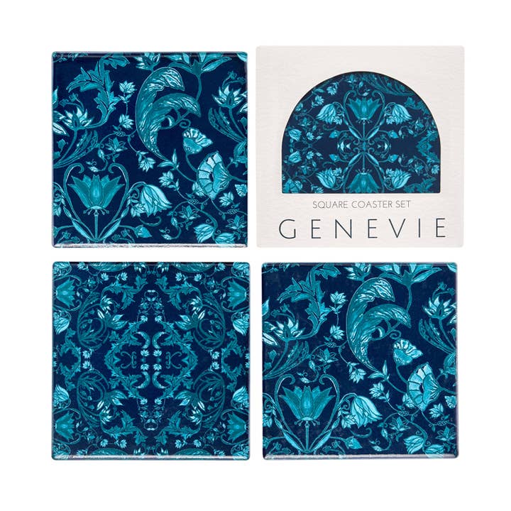 Genevie - Wholesale Coasters - Delphine Ceramic Coasters