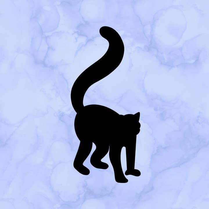 Lemur Silhouette Decal (2") for wholesale by Sticking with You