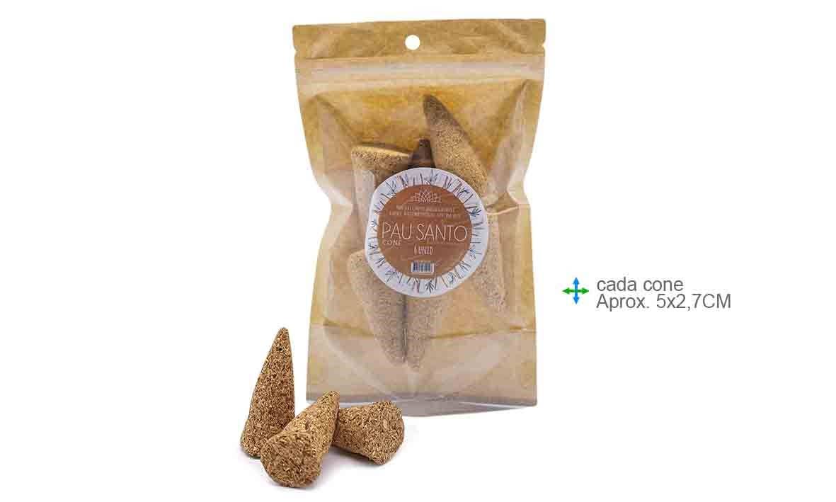 Esoterica Arte - Wholesale Incense - Cones Pau Santo Natural (6 units)0
