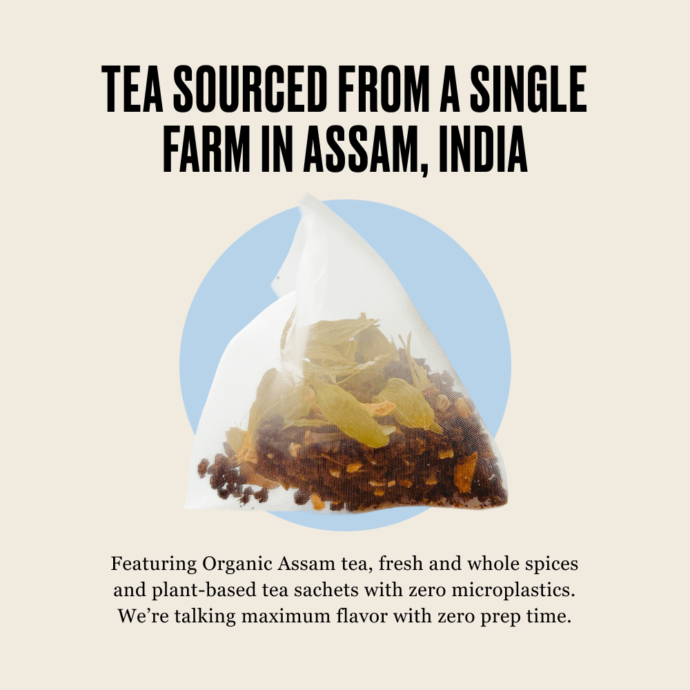 KOLKATA CHAI CO - Wholesale Tea Bags - Masala Chai Tea Bags [Case of 6]4