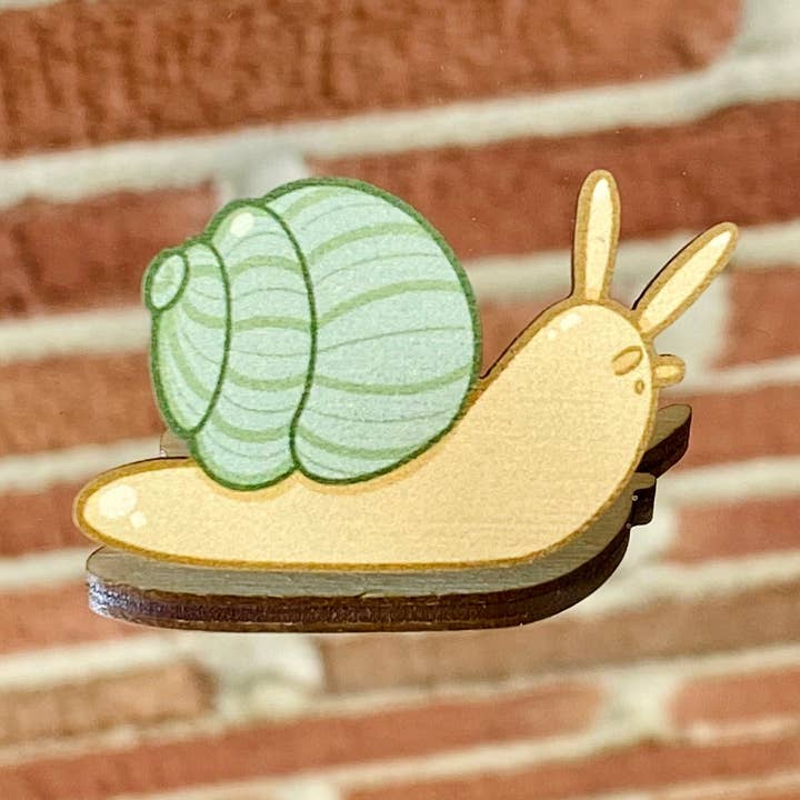 Snail Pin for wholesale by ActivateAngel