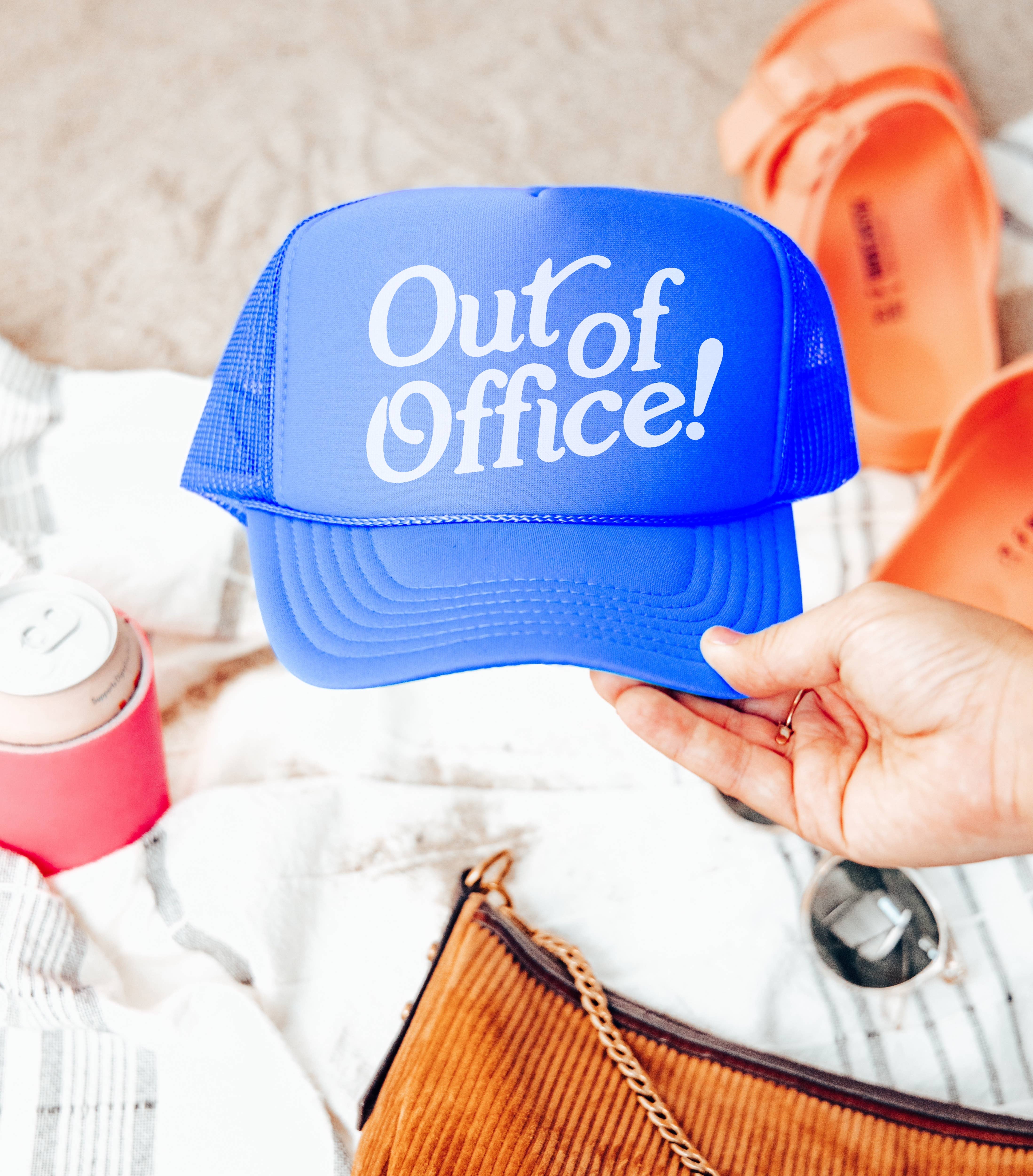 LOLA MAGNOLIA - Venta al por mayor Gorra trucker - Mujer - SOMBRERO DE CAMIONERO FUERA DE LA OFICINA3