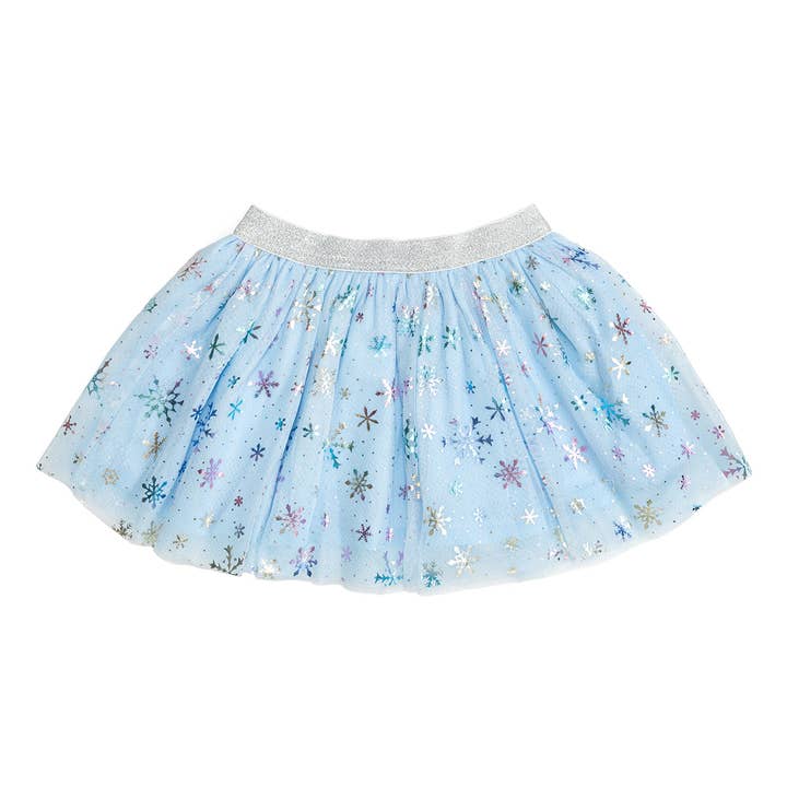 Sweet Wink - Wholesale Tutu - Kids - Snow Princess Iridescent Tutu - Kids Dress Up Skirt - Winter