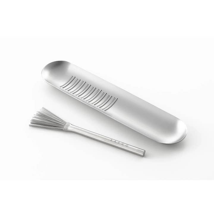 Ginza Steel - Wholesale Kitchen Tool/Gadget - Eatoco Hake Grater Brush – Japanese Stainless Steel Grater Cleaner Tool