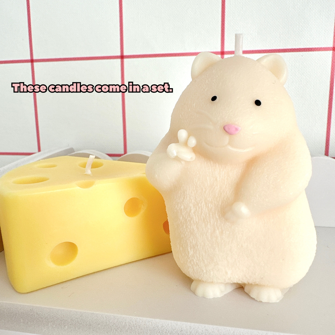 The Cutest Hits – Velas de decoração por atacado – Conjunto de Queijos Say2