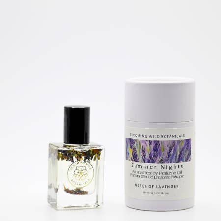 Summer Nights (Lavender) Botanical Aromatherapy Perfume Oil for wholesale by Blooming Wild Botanicals