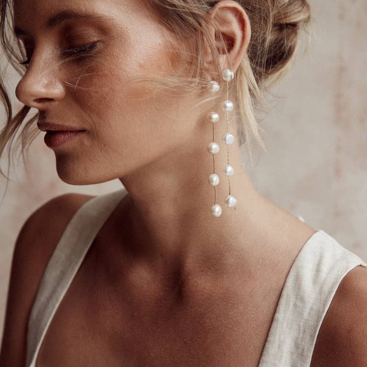 Dove Grey Accessories - Wholesale Dangle earrings - JENNIFER EARRINGS5