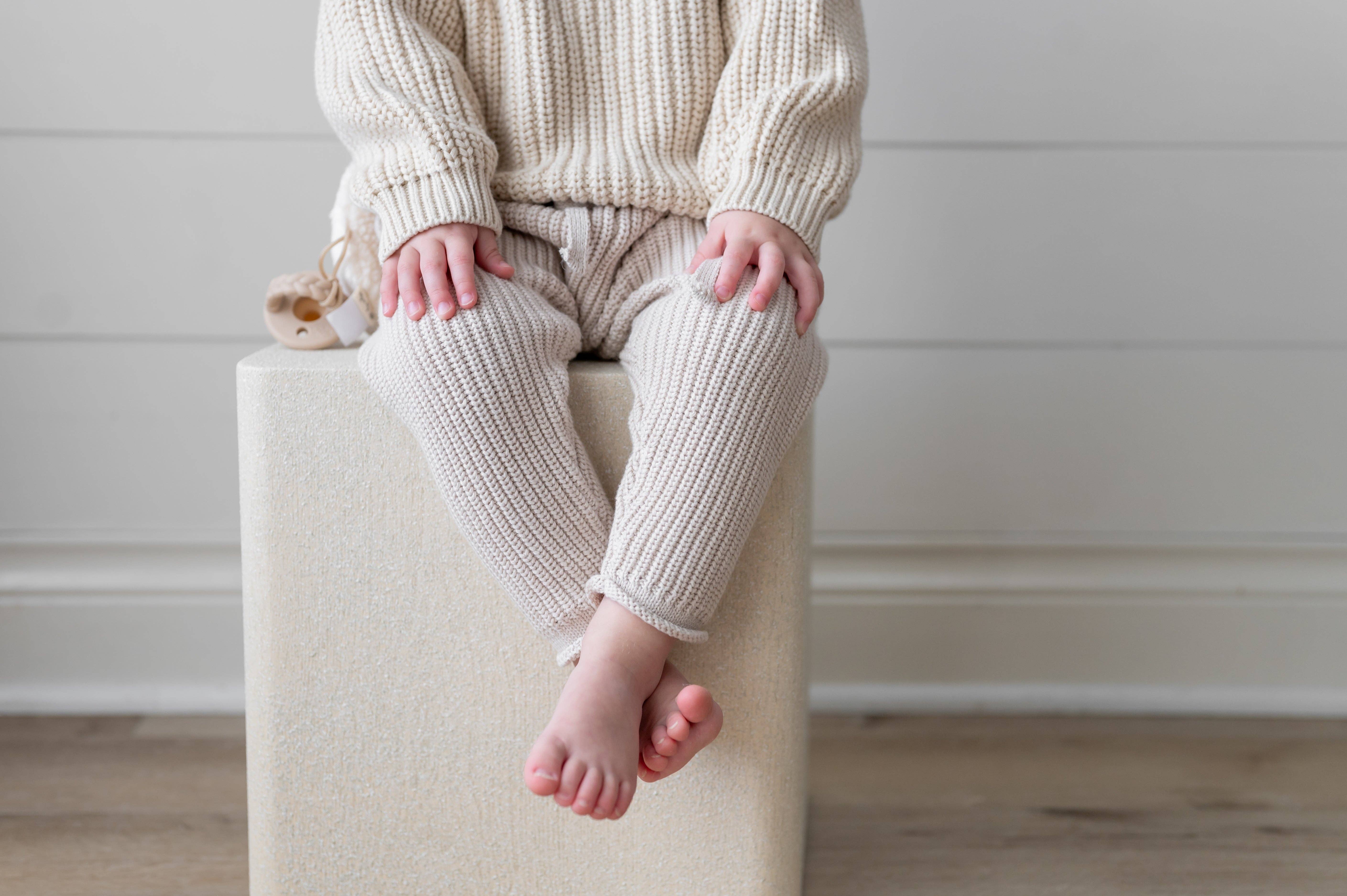 Yooushi - Wholesale Pants - Baby - Mushroom Knit Pants3