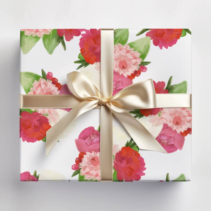 Floral Bouquet Gift Wrap for wholesale by JOSIL Paperie & Gift