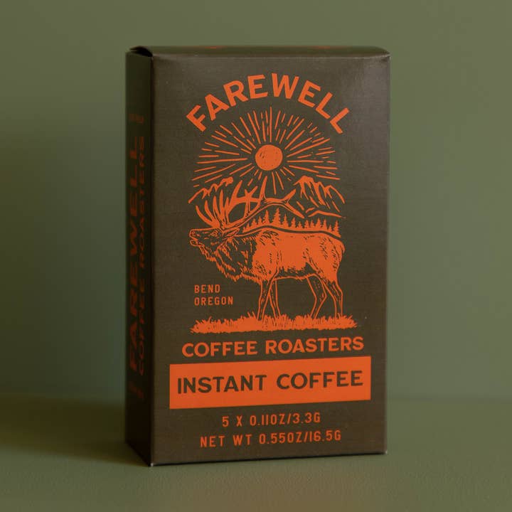 Farewell Coffee Roasters - Wholesale Instant Coffee/Espresso - INSTANT COFFEE - 5 PACK0