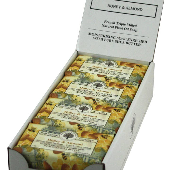 Wavertree & London - Wholesale Bar Soap - Wavertree & London Honey & Almond Luxury Soap Bars