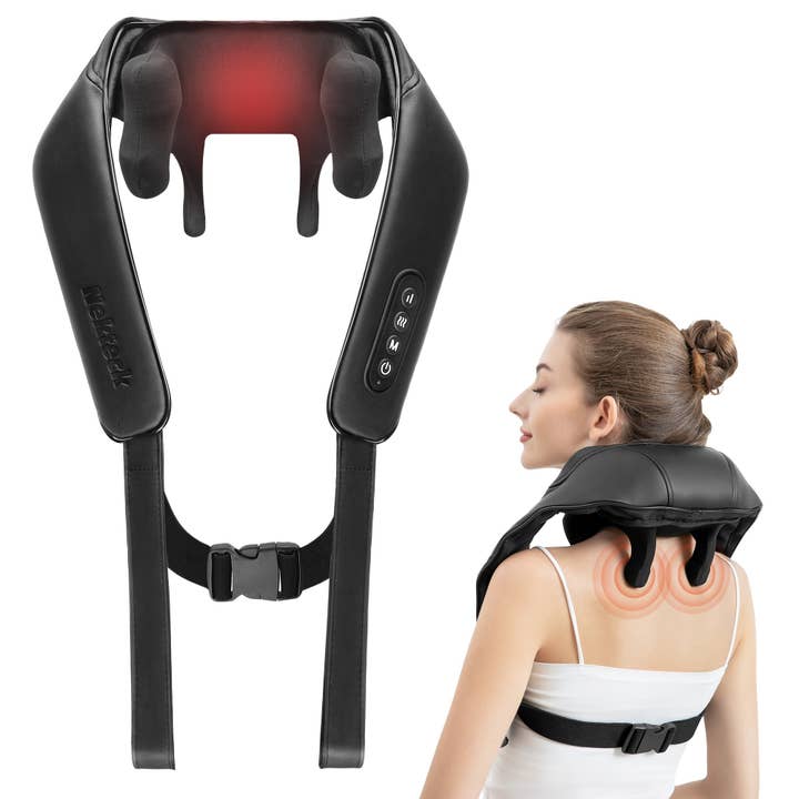 Nekteck Neck Massager, Cordless 6D Shiatsu Neck and Back Massager for wholesale by Nekteck