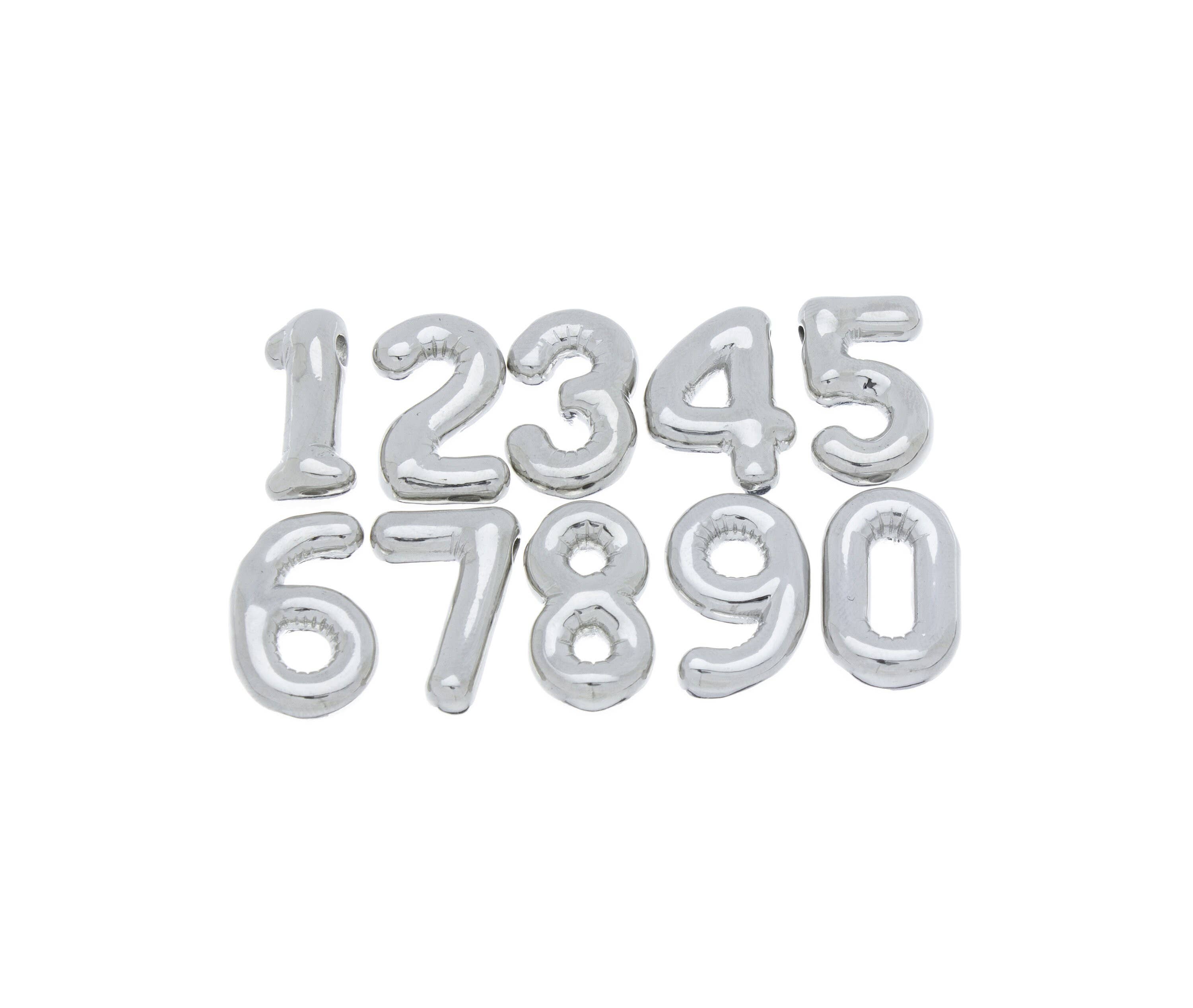 Jewel Pledge – wholesale Individuell berlock/hänge – Guld- eller silverballongberlocker, födelsedagsfavoriter, CPS4151