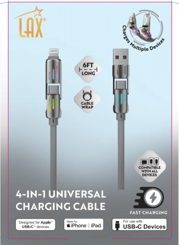 LAX Gadgets - Wholesale Charging Cable - Universal Charging Cables For iphone, Android Devices29