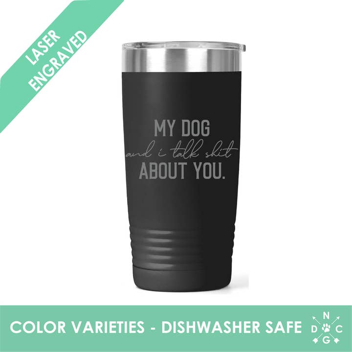 Hund mamma Tumbler - Rolig Tumbler - Hund Humor - Hundkopp för wholesale av Northern Country Girl Designs, LLC