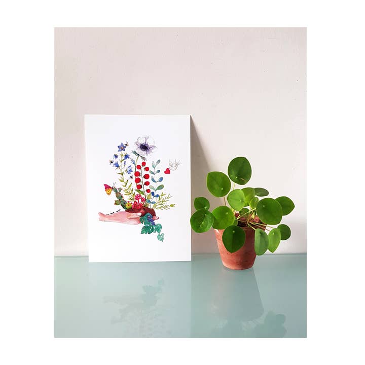 Thévy Guex - Wholesale Poster - Botanical and Nature Watercolor Earth Day Poster0