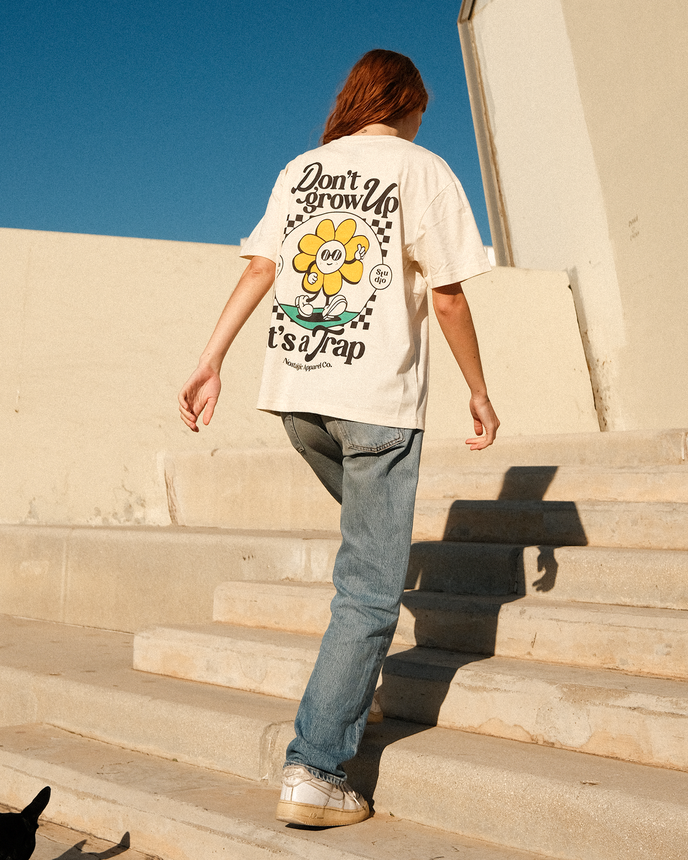 Nostalgic Apparel - Wholesale Screen Printed T-Shirt - Unisex - It's a Trap | Natural Tee6