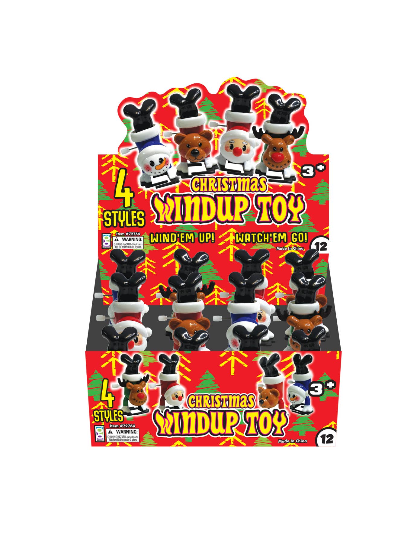 Geddes - Wholesale Wind-up toy – Child - CHRISTMAS WIND UP TOY      12/DSP9