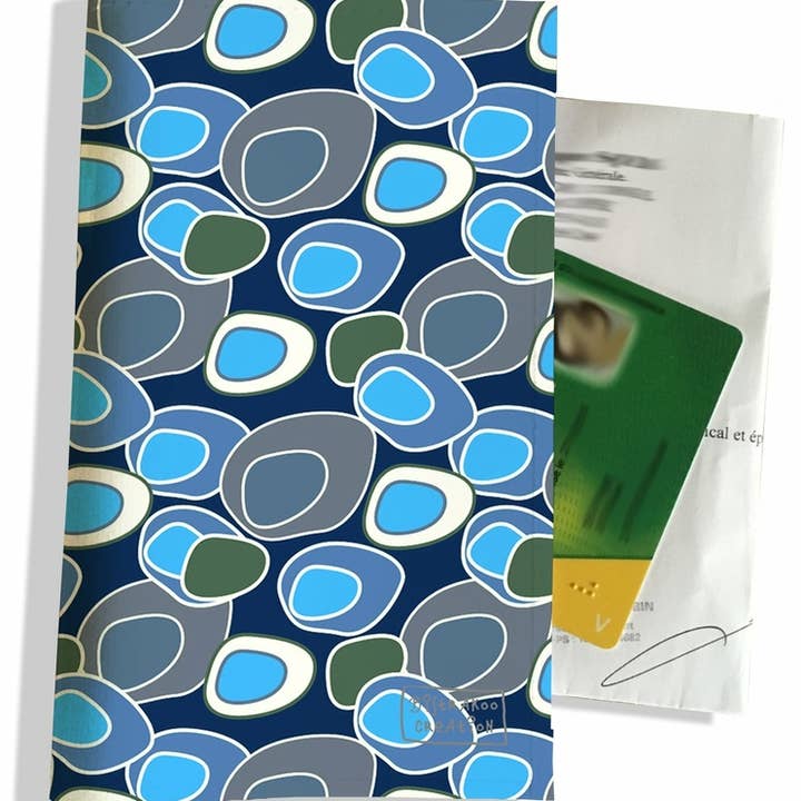 Porta prescrição padrão azul por atacado de BISTRAKOO