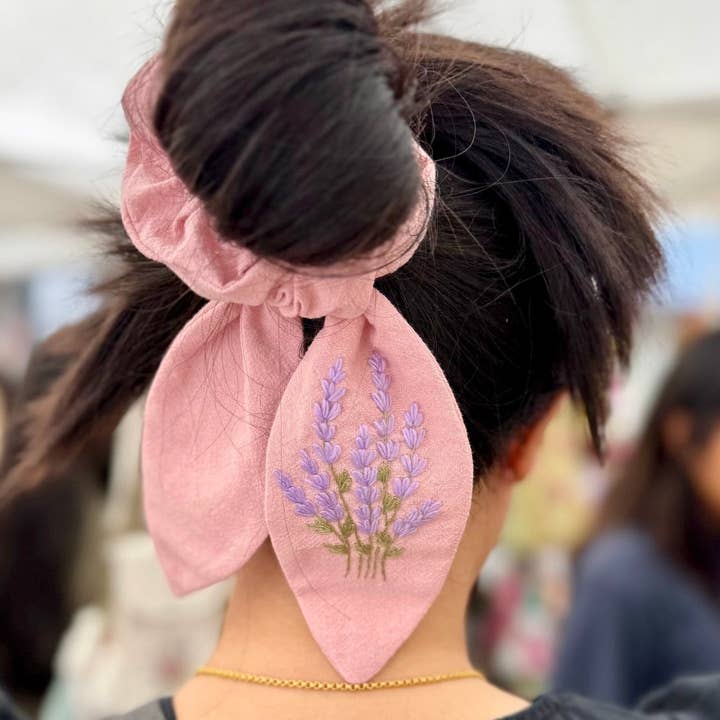 Ninu Handmade - Wholesale Scrunchie - Women's - Mystery Embroidered Scrunchie3