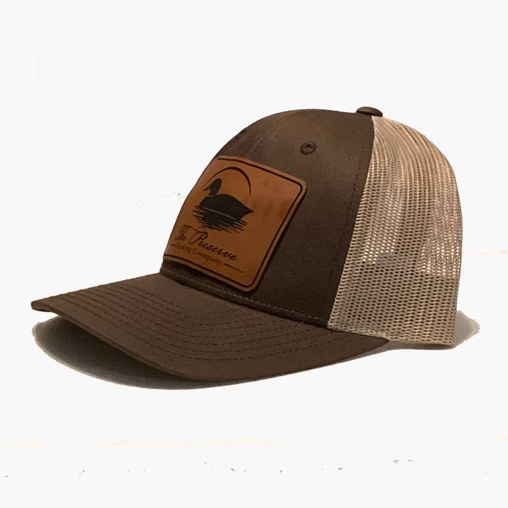 The Preserve Clothing Co - Wholesale Trucker Hat - Unisex - Leather Patch Hat - Richardson Hat4