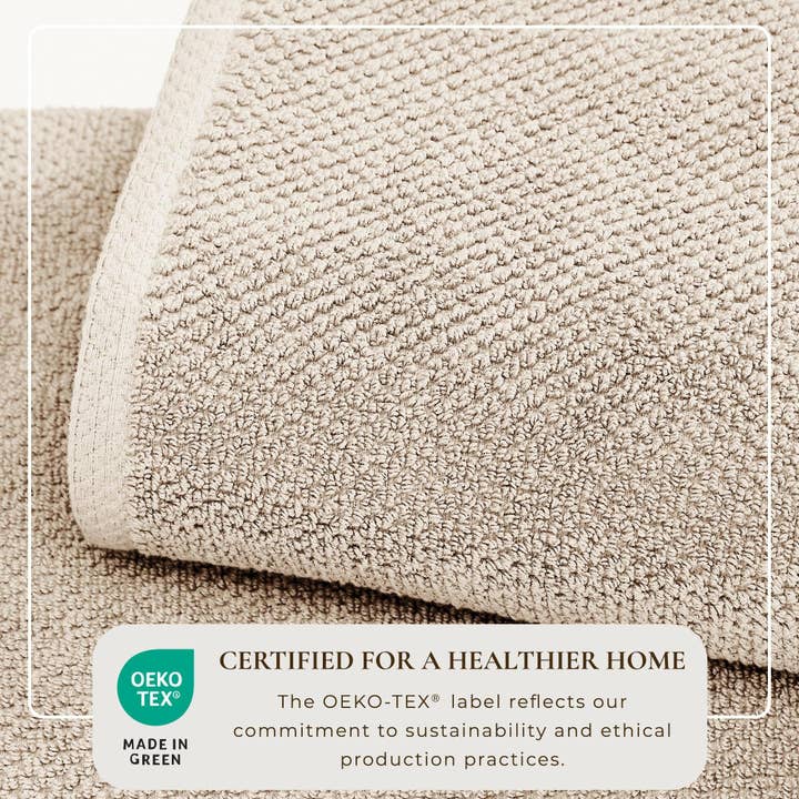 BH Collective - Wholesale Towel Set - Cotton Textured Bath Towel Set - Acacia Collection33
