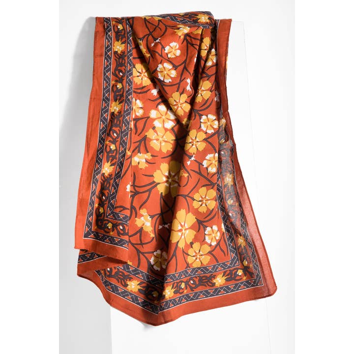 SAACHI - Wholesale Bandana - Women's - Floral Bandana Versatile 1