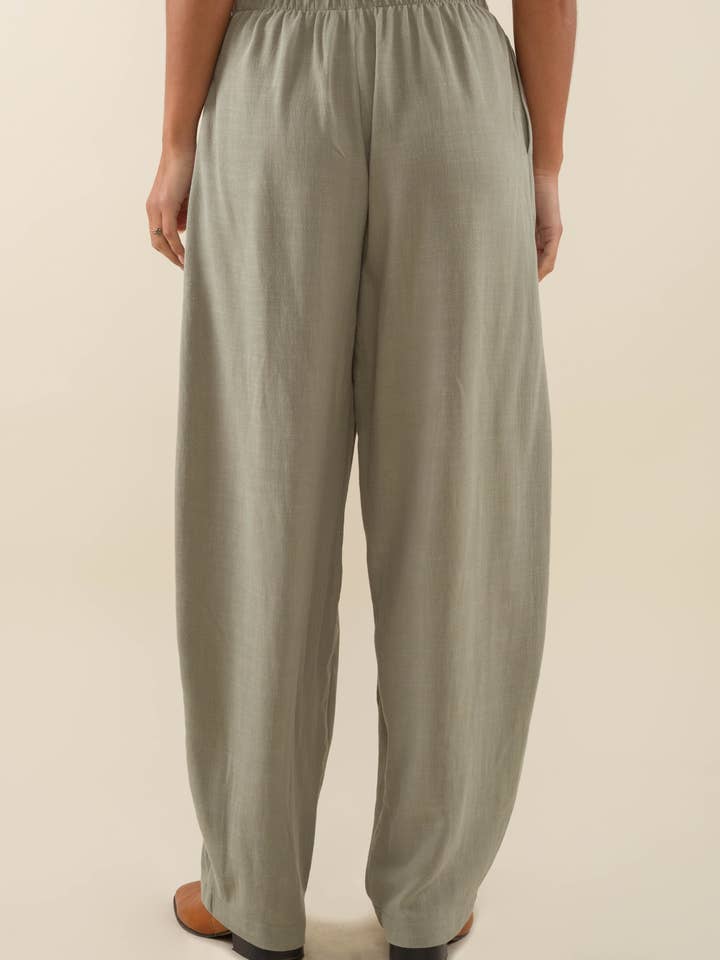 NLT - Wholesale Pants - Women's - Long Linen Lantern Pant3