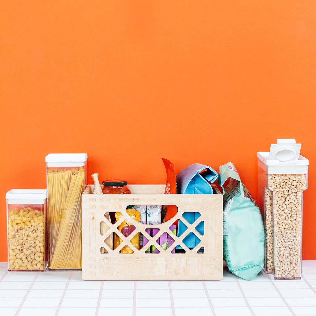 WAAM Industries - Wholesale Storage Bin - Wooden Milk Crate - Classic Browser4