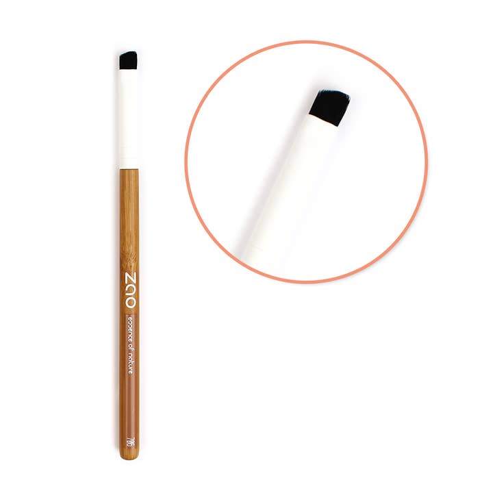 Zao Organic Make-up - Wholesale Eye Makeup Brush - Pennello Bambù Obliquo1