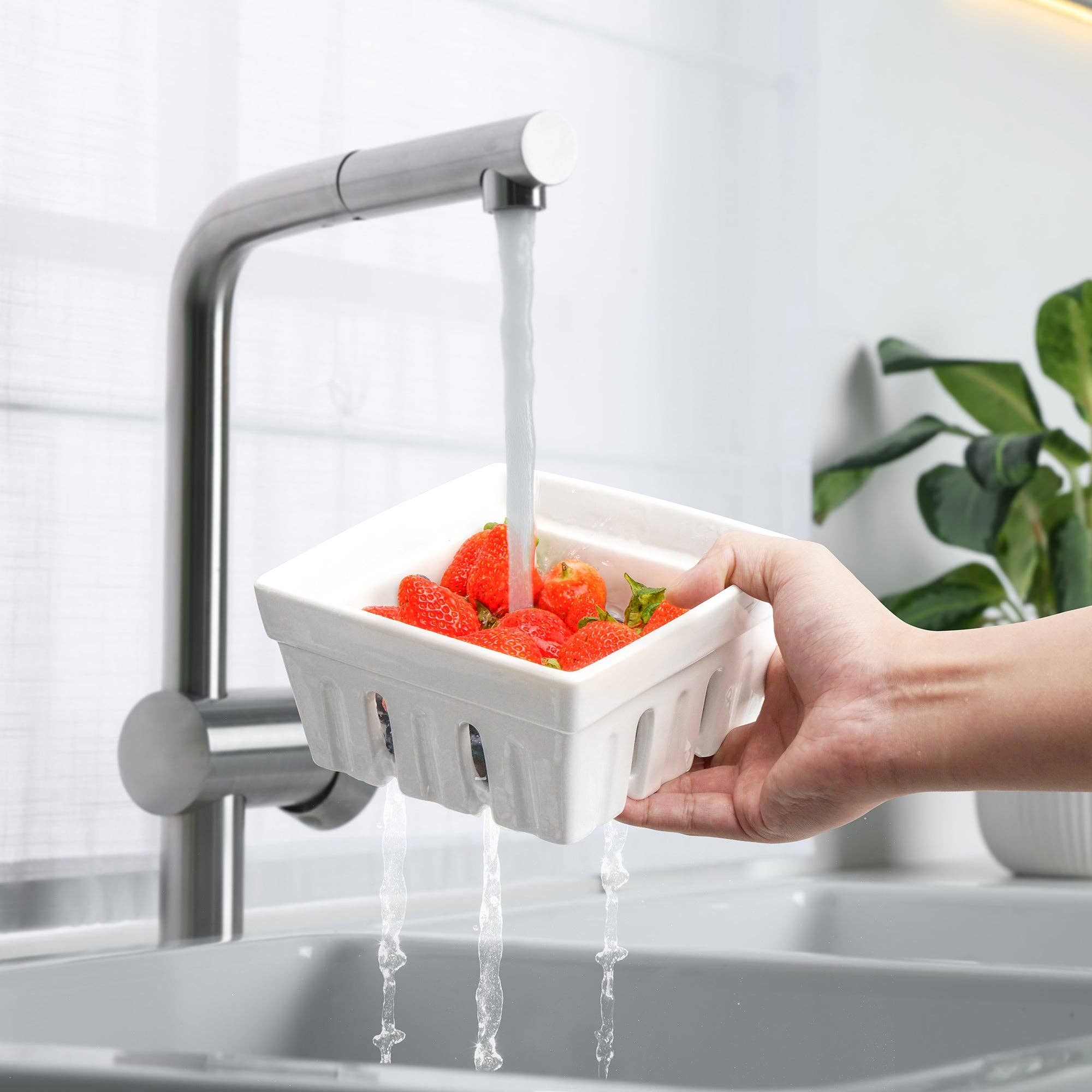 MIAMIO – Großhandel Früchtekorb – Keramik Beerenkorb 2er Set4