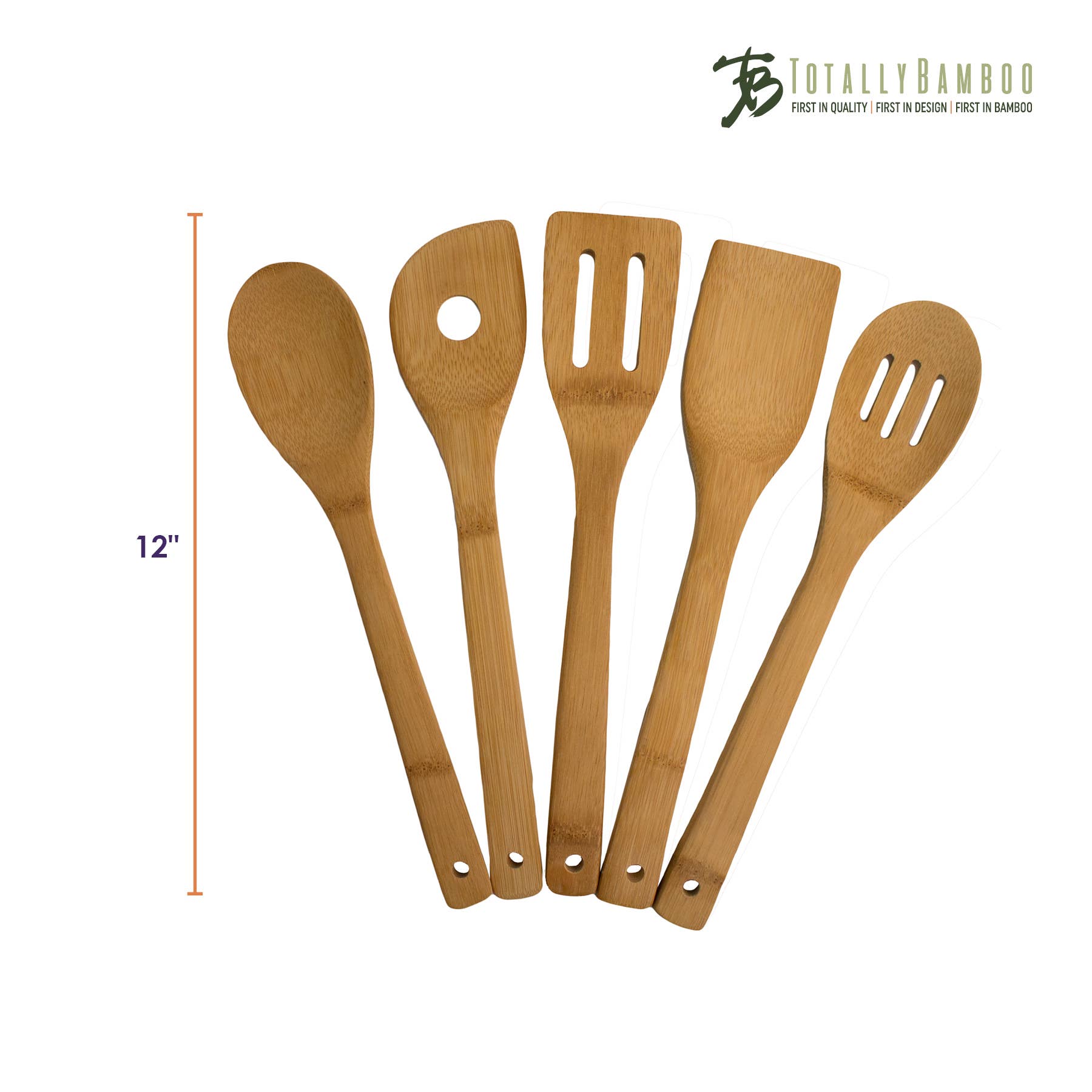 Totally Bamboo - Wholesale Kitchen Utensil Set - 5-Piece Utensil Set4