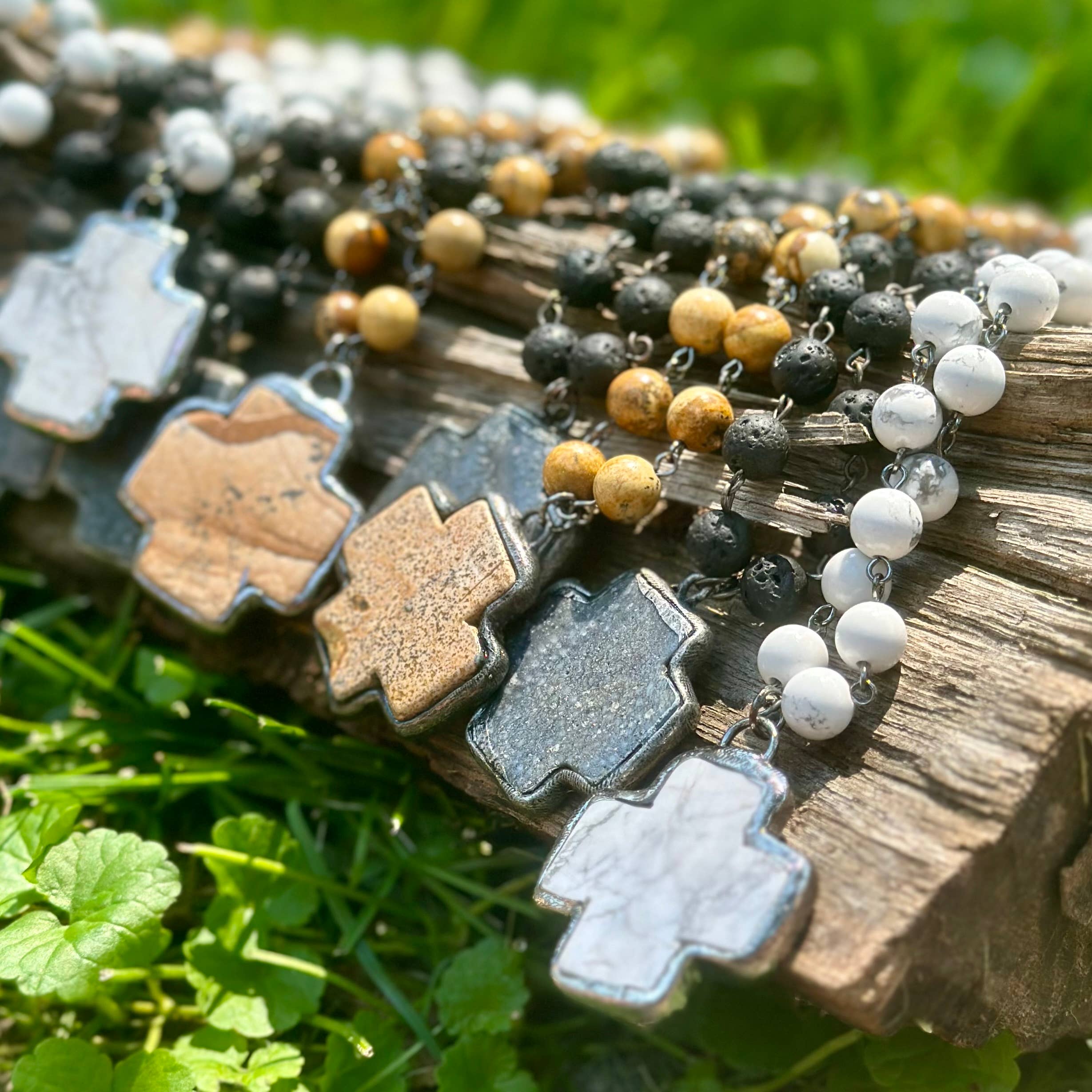 Bohemian Grace - Grace & Grit - Wholesale Halskettinghanger - Teton gesoldeerde kruisketting16