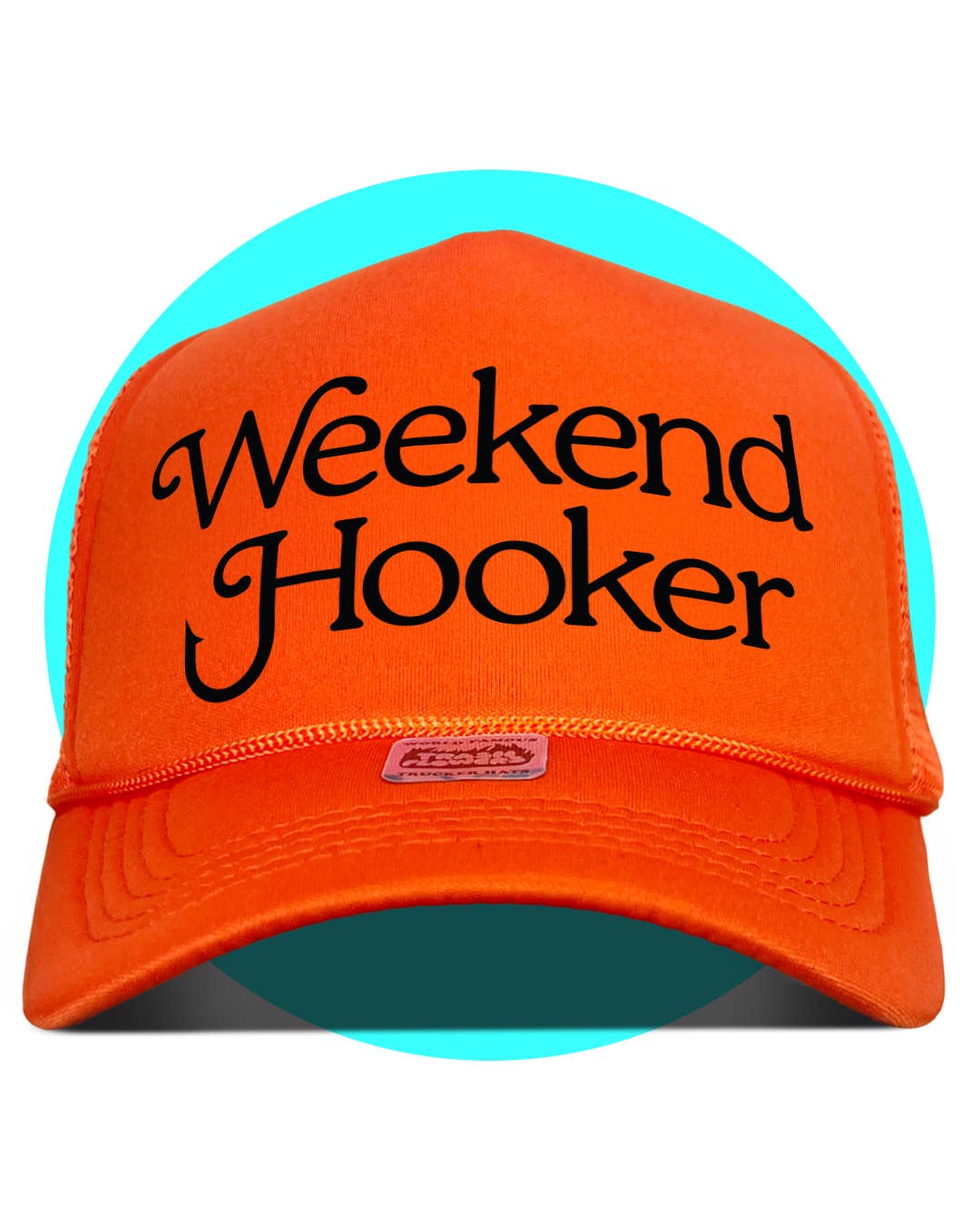 Trash Flowers Trucker Hats – wholesale Trucker hat – Unisex – Weekend Hooker Trucker Hat6