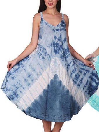 Abito da spiaggia Tie Dye 482172 per la vendita all'ingrosso da parte di Advance Apparels