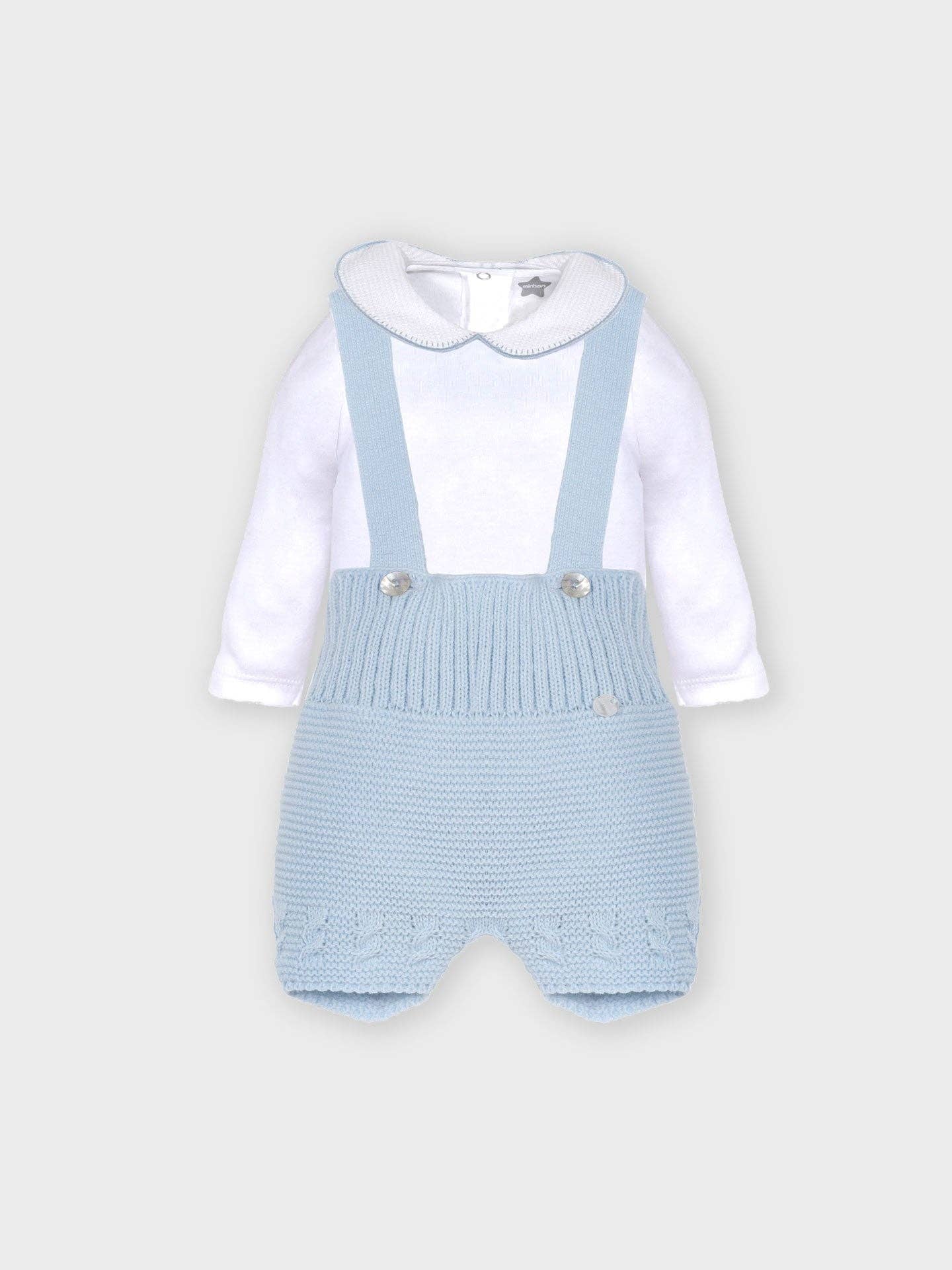 Minhon - Vente Ensemble de vêtements – bébé - Ensemble short salopette et body