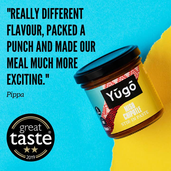 Miso Chipotle Stir-In Paste - Pack of 6 (150mL x 6) for wholesale by Yugo Spice