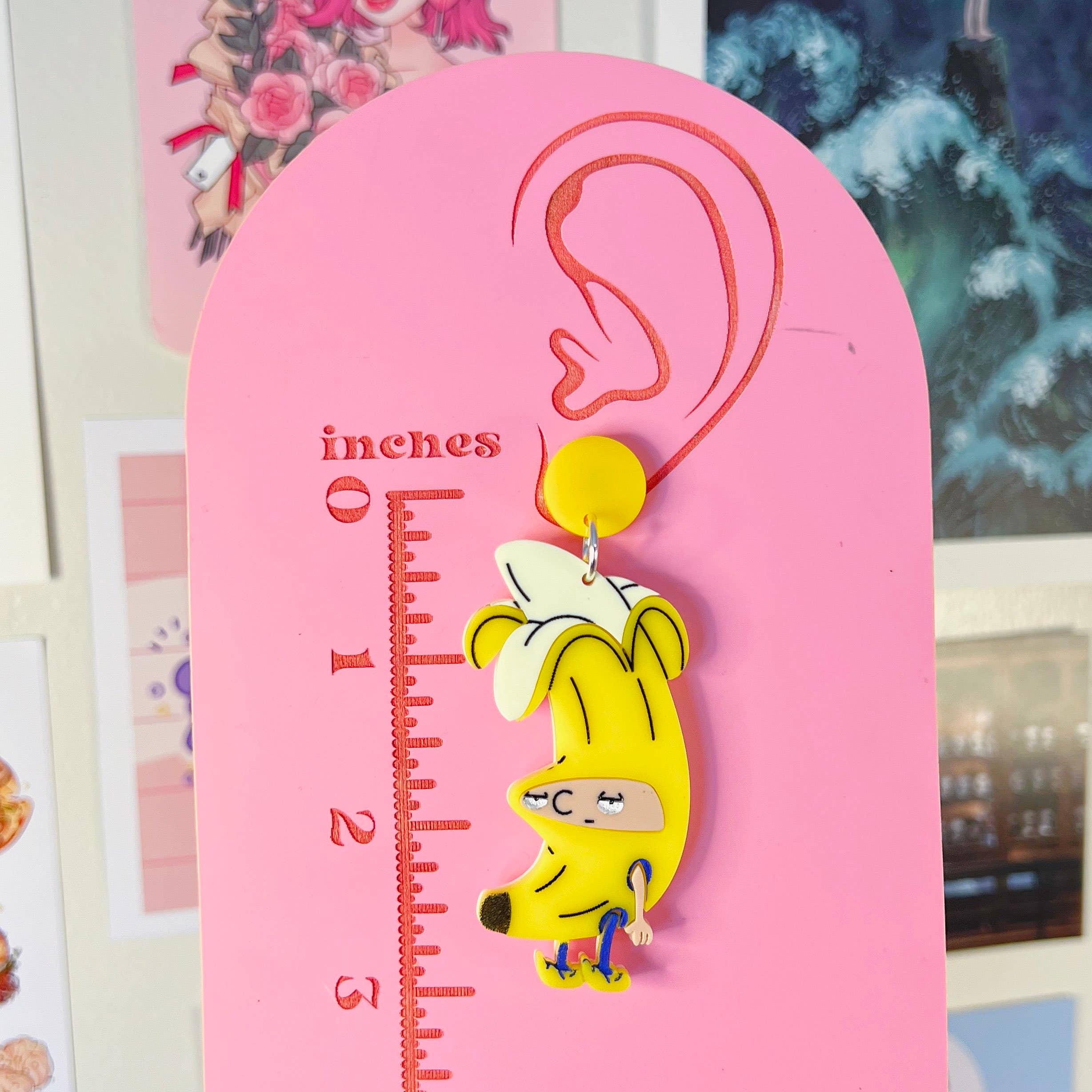 KGF Studios - Wholesale Dangle Earrings - Arnold & Gerald Fruit Handmade Acrylic Earrings2